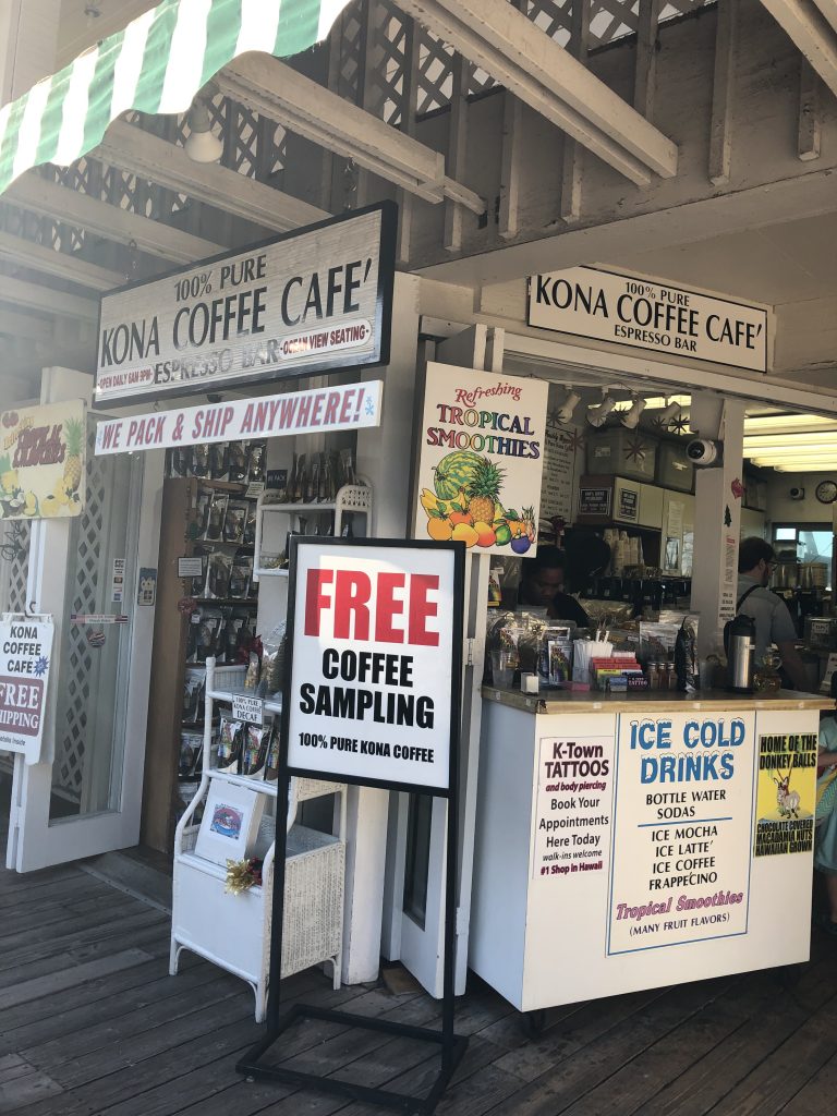 Local Kona Coffee Shop