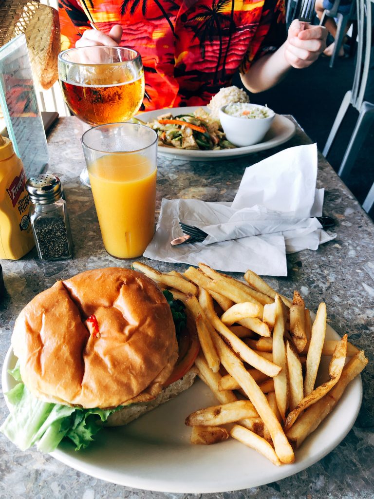 Veggie Burger in Hawaii